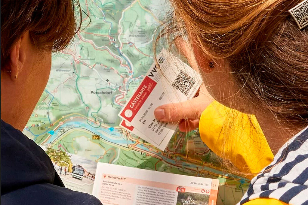 Gästekarte, Tourismusverband Sächsische Schweiz