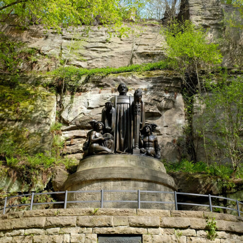 Wagner Denkmal im Liebethaler Grund
